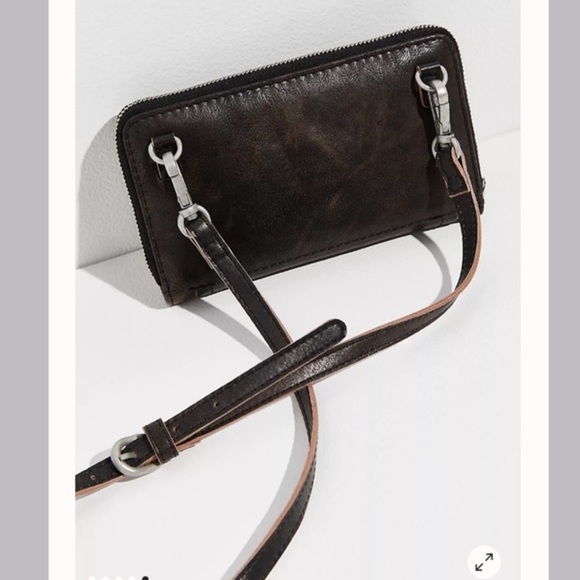 We The Free Perri Leather Crossbody  (blue) - Picture 11 of 11